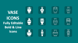 Vase Icons - Slide 1
