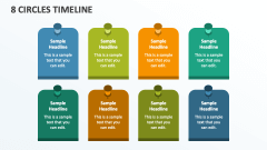 8 Circles Timeline - Slide 1