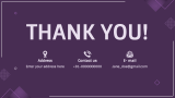 Minimal Purple Presentation - Slide 16