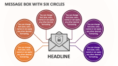 Message Box with Six Circles - Slide 1