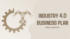 Industry 4.0 Business Plan - Slide 1
