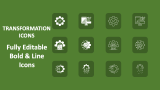 Transformation Icons - Slide 1