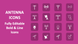 Antenna Icons - Slide 1