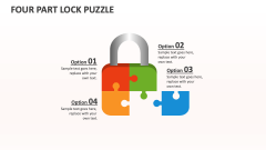 Four Part Lock Puzzle - Slide 1