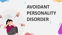 Avoidant Personality Disorder (AVPD) - Slide 1
