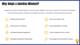 Solution Mindset - Slide 3