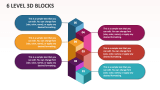 6 Level 3D Blocks - Slide 1