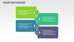 Four Text Blocks - Slide 1