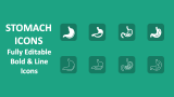 Stomach Icons - Slide 1