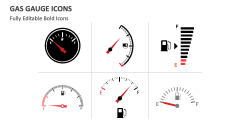 Gas Gauge Icons - Slide 1