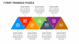 7 Part Triangle Puzzle - Slide 1
