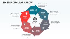 Six Step Circular Arrow - Slide 1