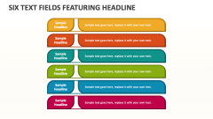 Six Text Fields Featuring Headline - Slide 1
