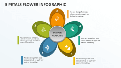 5 Petals Flower Infographic - Slide 1