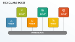 Six Square Boxes - Slide 1