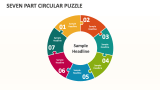 Seven Part Circular Puzzle - Slide 1