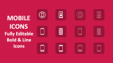 Mobile Icons - Slide 1