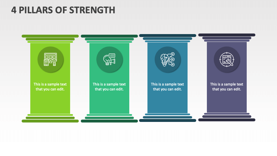 4 Pillars of Strength - Slide 1