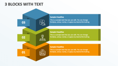 3 Blocks with Text - Slide 1