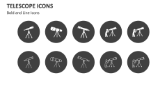Telescope Icons - Slide 1