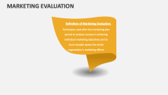 Marketing Evaluation - Slide 1