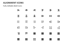 Alignment Icons - Slide 3