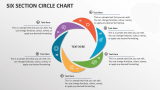 Six Section Circle Chart - Slide 1