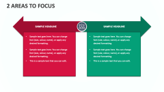 2 Areas to Focus - Slide 1